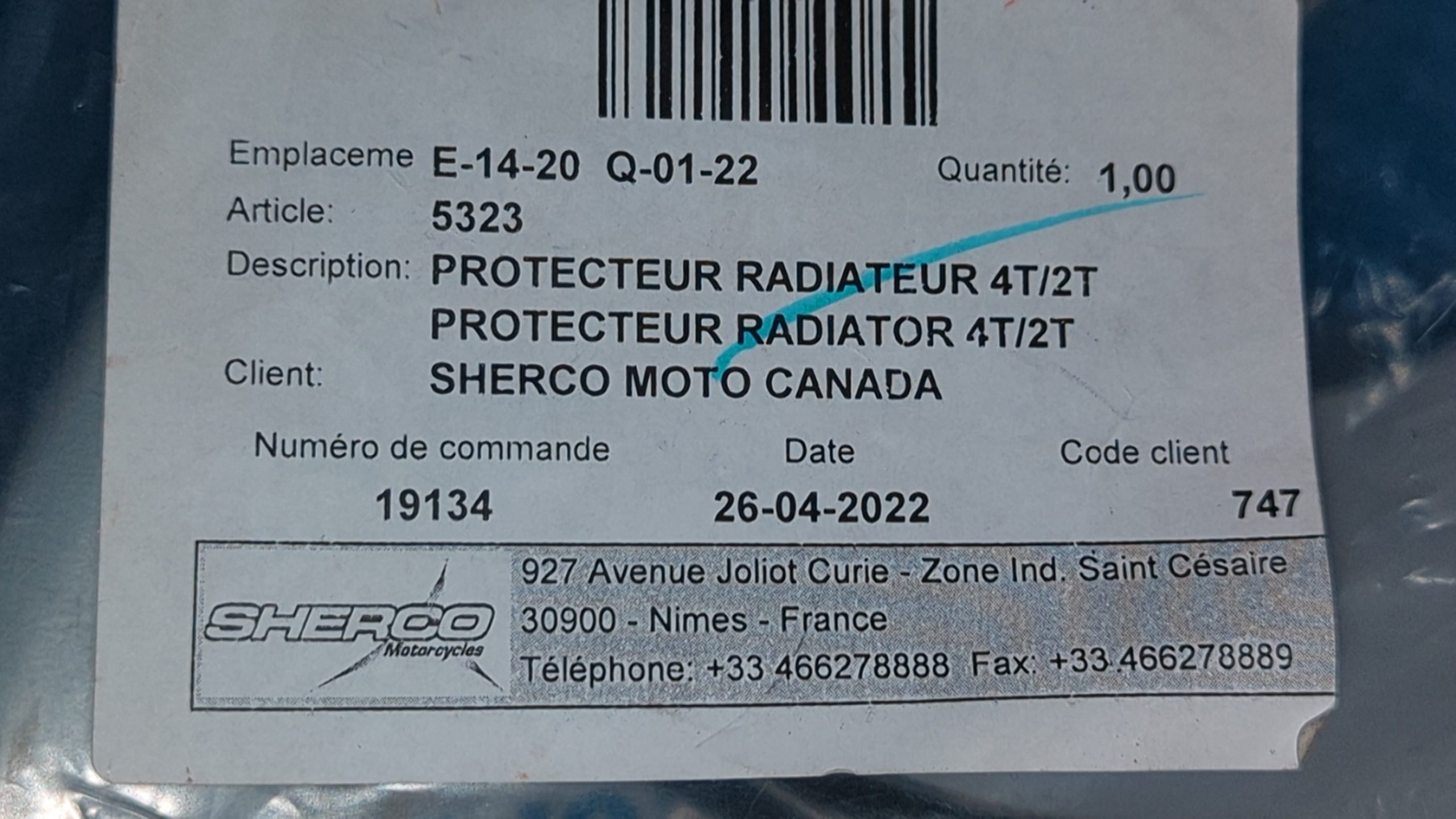 AXP Racing Radiator Guards for Sherco - Image 4