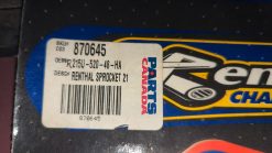 Renthal 520 Ultralight Rear Sprocket Hard Anodised - 48T Yamaha - Image 3