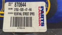 Renthal 520 Ultralight Rear Sprocket Hard Anodised - 47T - 215U-520-47P-HA - Image 4