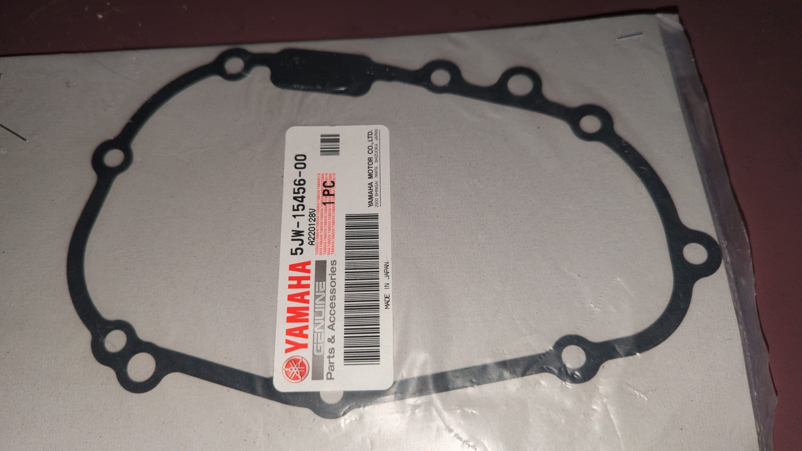 2003 - 2005 Yamaha FJR1300,FJR1300ABS Gasket, Oil Pump Cover 1