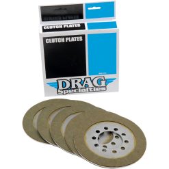 Drag Specialties Clutch Friction Plate Kit Kevlar - 5-Pack -