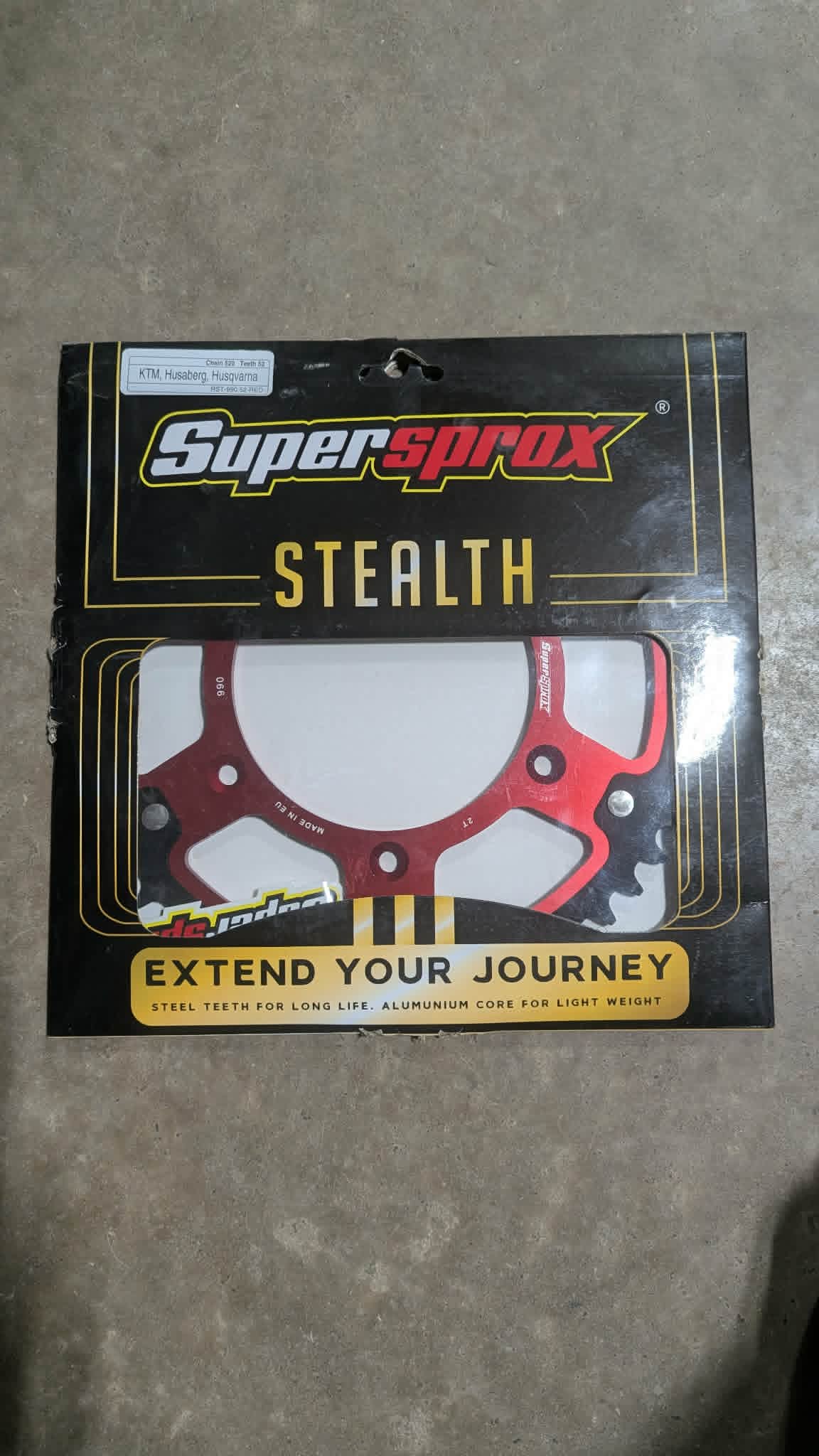 Supersprox Drive Sprocket 520 - Fits KTM, Fits Husqvarna, Fits Gas Gas - Rear