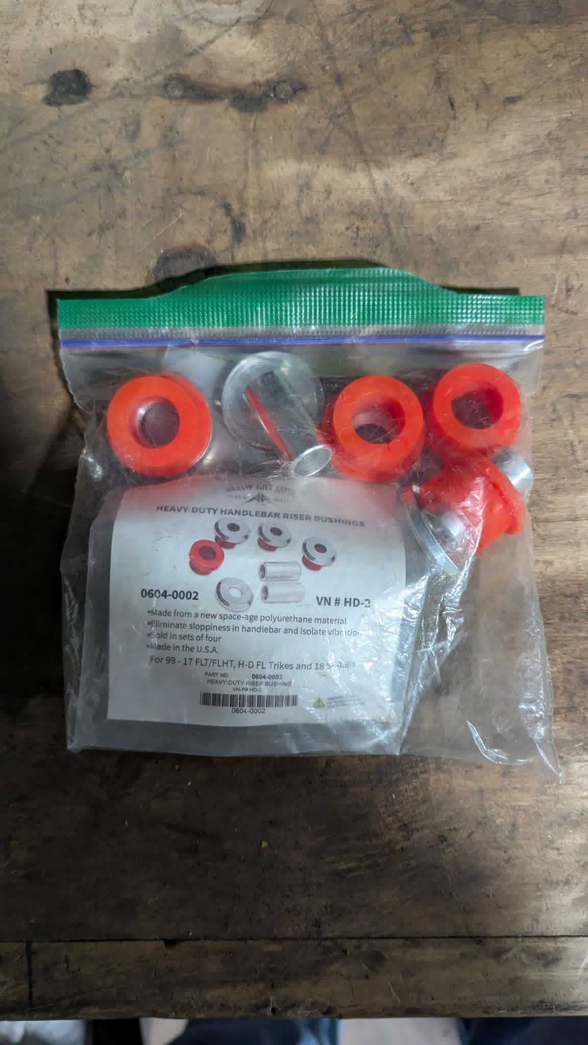 1983-2020 Harley Davidson HEAVY-DUTY HANDLEBAR RISER BUSHINGS - Image 2
