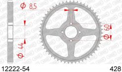 Rear Steel Sprocket AFAM 12222-54 - Image 2