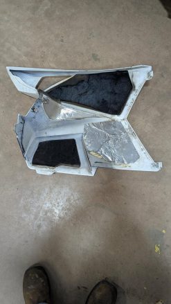 2012 Arctic Cat XF1100 Sno Pro Panel, Side - Right - w/Decals - White - Image 3