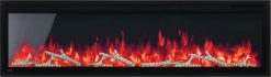 Entice™ 60 Wall-Hanging Electric Fireplace