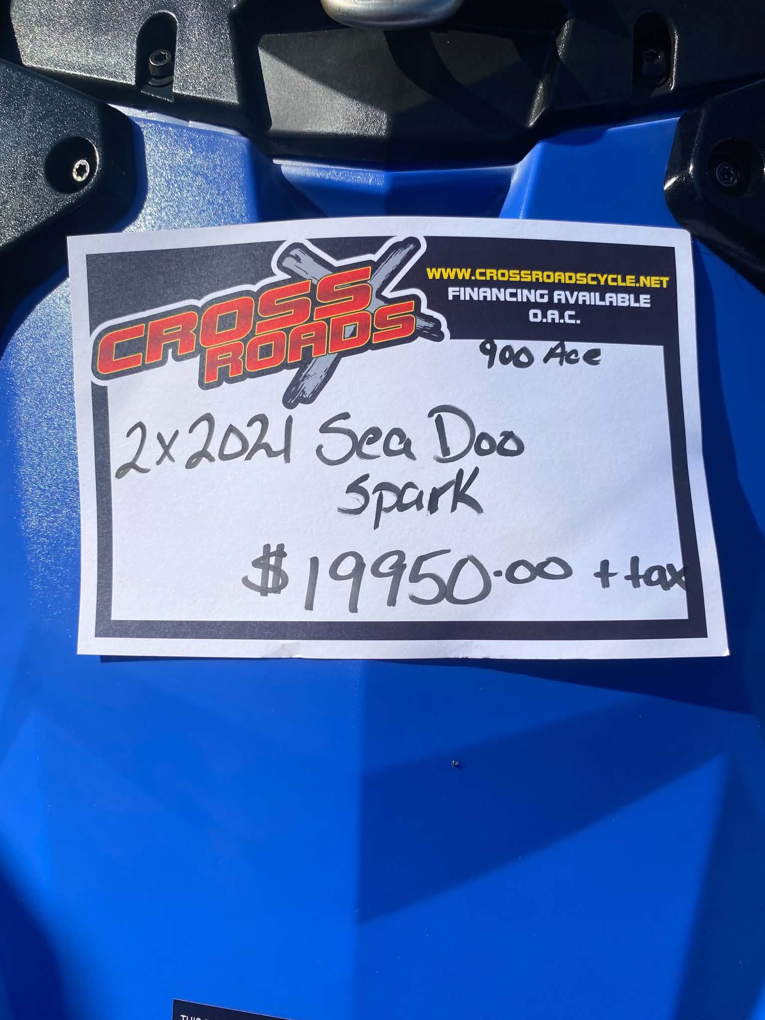 2 x 2021 Sed Doo Sparks 900 (2 Seater & 3 Seater) - Image 5